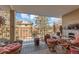 Cozy outdoor balcony area perfect for relaxing and enjoying the neighborhood views at 13635 E Bates Ave # 406, Aurora, CO 80014