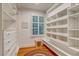 Spacious walk-in closet with custom shelving and ample storage space at 840 S Corona St, Denver, CO 80209