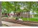 Attractive brick home with a landscaped front yard and tree-lined street at 840 S Corona St, Denver, CO 80209
