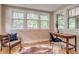 Bright office space featuring natural light and hardwood floors, creating a serene work environment at 840 S Corona St, Denver, CO 80209