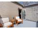 Outdoor patio featuring stylish seating and access to the interior at 624 E 18Th Ave # 3, Denver, CO 80203
