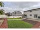 A spacious backyard featuring both artificial turf and mulch areas, plus a gazebo at 12749 Horton Ct, Parker, CO 80134