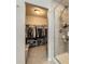 Bathroom featuring a glass shower and a large walk-in closet at 12749 Horton Ct, Parker, CO 80134