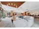 Spacious, stylish lounge area with modern furniture, contemporary lighting, and an inviting atmosphere at 1777 Larimer St # 2201, Denver, CO 80202