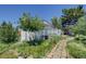 Lush backyard with patio at 45321 Summit Rd, Parker, CO 80138