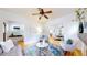 Bright living room with hardwood floors, stylish furnishings, and open layout at 588 S Grant St, Denver, CO 80209
