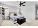 Bedroom with neutral colors, lots of natural light, and a ceiling fan at 4358 S Nepal Ct, Centennial, CO 80015