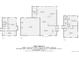 Floor plan showing layout of multiple bedrooms, bathrooms, garage and living spaces of the home at 5855 Rustic Knolls Dr, Boulder, CO 80301