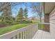 Scenic view from the deck overlooking a beautifully landscaped yard at 5855 Rustic Knolls Dr, Boulder, CO 80301