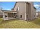 Exterior of house showing backyard patio at 3844 S Gibralter St, Aurora, CO 80013