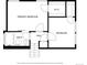 Floor plan shows primary bedroom, walk-in closet, bath, hall, and bedroom at 3844 S Gibralter St, Aurora, CO 80013