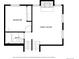 Floor plan featuring the bathroom, bedroom, and Gathering room at 3844 S Gibralter St, Aurora, CO 80013