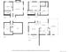 Four floor plans showing layout of bedrooms, Gathering rooms, kitchens, and patios at 3844 S Gibralter St, Aurora, CO 80013