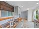 Updated kitchen with stainless steel sink and butcher block countertops at 8378 S Upham Way # B205, Littleton, CO 80128