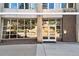 Century Lofts building entrance with glass doors and signage at 290 W 12Th Ave # 401, Denver, CO 80204