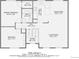 Main level floor plan of the home at 2808 S Fundy St, Aurora, CO 80013