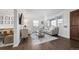 Light and airy living room with hardwood floors and neutral decor at 3061 S Grant St, Englewood, CO 80113