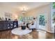 Cozy sitting area with a beverage bar, and access to a deck or patio at 7452 S Utica St, Littleton, CO 80128