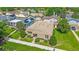 Overhead view highlighting the home's landscaping, well-maintained lawn, and neighborhood setting at 31 Irene Ct, Broomfield, CO 80020