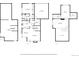 Overview of the home's three-story floor plan, featuring the main level, basement, and upper level layout at 12502 E Harvard Cir, Aurora, CO 80014