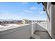 Balcony with neighborhood views and partial mountain views at 5584 Moosehead Cir, Longmont, CO 80504