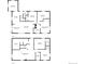 Floor plan showing dimensions and layout of the first and second floor at 6500 W 32Nd Ave, Wheat Ridge, CO 80033
