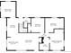 Floor plan showing dimensions and layout of the primary living spaces at 6500 W 32Nd Ave, Wheat Ridge, CO 80033