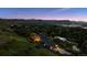 Stunning aerial view of illuminated house and the beautiful landscape at 2605 Cactus Cir, Golden, CO 80401