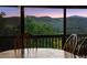 Stunning views seen through the window offer beautiful scenery of rolling mountains, creating a peaceful atmosphere at 2605 Cactus Cir, Golden, CO 80401
