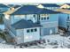 Beautiful two-story home featuring stone accents and a convenient attached two-car garage at 6801 S Valleyhead Ct, Aurora, CO 80016