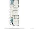 Floor plan of a second story featuring bedrooms, bathrooms, and closets with dimensions at 5434 N Xenia St, Denver, CO 80238