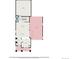 Floor plan features kitchen, living room, dining area, garage, and patio with dimensions at 5434 N Xenia St, Denver, CO 80238