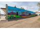 Greetings From Lafayette mural on the side of a building at 853 Stagecoach Dr, Lafayette, CO 80026