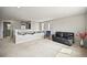Upstairs loft with neutral carpet and light gray walls at 10934 Touchstone Loop, Parker, CO 80134