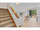 Cozy breakfast nook featuring a sliding glass door with access to the backyard at 8441 S Timberwood St, Highlands Ranch, CO 80126