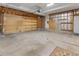Spacious two car garage with concrete floor at 8441 S Timberwood St, Highlands Ranch, CO 80126