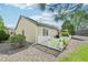 Backyard featuring a manicured lawn, white picket fence, and a low maintenance yard at 2420 E 127Th Ave, Thornton, CO 80241