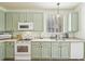 Well-lit kitchen features modern appliances, countertops, cabinets and a window with bright natural light at 2420 E 127Th Ave, Thornton, CO 80241