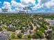 Aerial view of the home near Downtown Lafayette, Sprouts Farmers Market, and Angevine Middle School at 1245 Ceres Dr, Lafayette, CO 80026