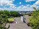 A view of the house and surrounding neighborhood, with the Rocky Mountains visible in the distance at 1245 Ceres Dr, Lafayette, CO 80026
