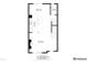 Third floor plan showing dining room, kitchen and living room at 5527 W 11Th Pl, Lakewood, CO 80214