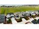 Beautiful aerial view of the neighborhood showcasing well-maintained homes and green spaces in the community at 5831 Galena St, Denver, CO 80238