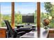 Office with a beautiful view through the window at 5115 Bristol St, Arvada, CO 80002