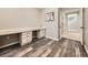 Functional space with built-in desk and storage, ideal for a home office or study area at 10672 Wintersweet Pl, Parker, CO 80134