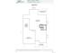 Basement floor plan with unfinished basement space, stairwell, and covered outdoor living above at 11261 Moonshimmer St, Littleton, CO 80125