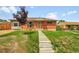 Charming brick home with a well-maintained front yard and a tree, creating a welcoming curb appeal at 641 E 104Th Pl, Northglenn, CO 80233