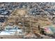 Arial view of park with tennis courts and pool at 3260 Curtis St, Denver, CO 80205