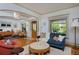 Bright living room with hardwood floors, neutral walls, and stylish furniture, offering a comfortable and inviting atmosphere at 747 N Downing St, Denver, CO 80218