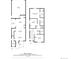 Complete two-story floor plan, 1412 sq ft at 23527 E 5Th Pl, Aurora, CO 80018