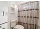 Bathroom with shower/tub and neutral decor at 8478 Prairie Clover Way, Parker, CO 80134